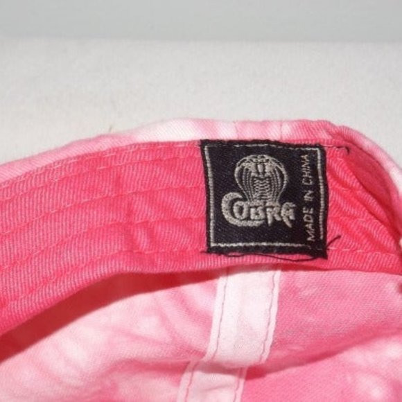 Cobra " Breast Cancer Awareness"  Adjustable Cap  #0035 - Picture 5 of 6